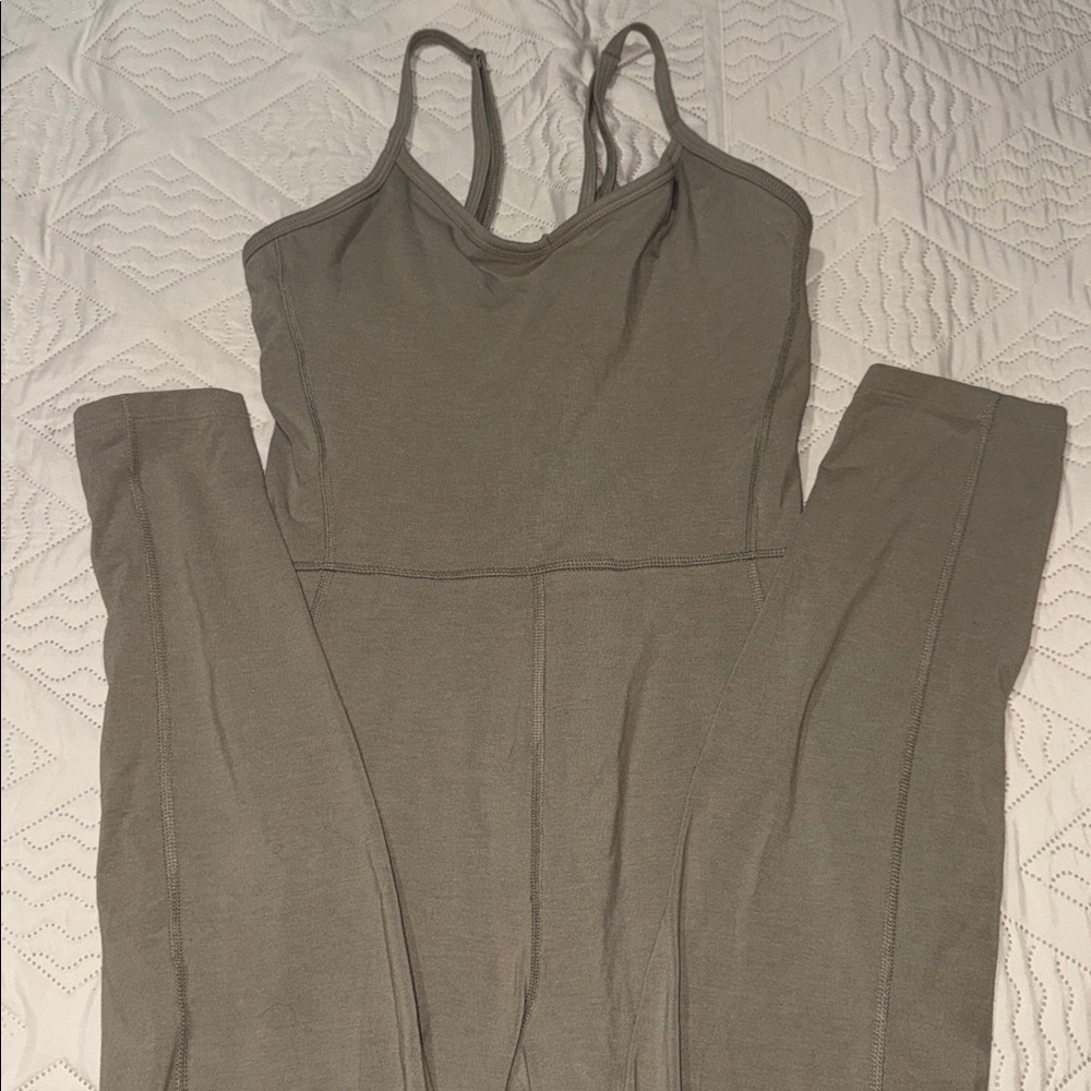 Jumpsuit with Spaghetti Straps